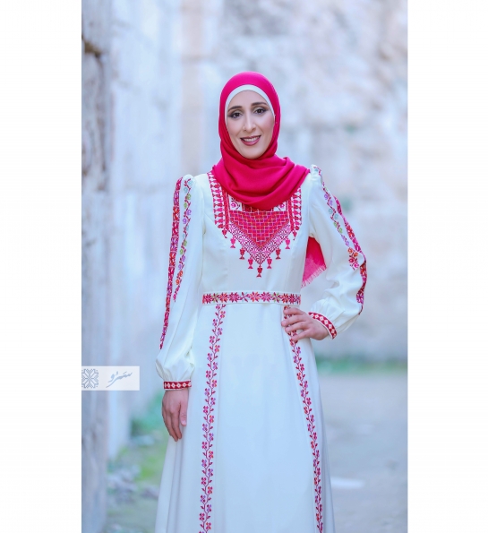 Stars and flowers dress - Jaffa area