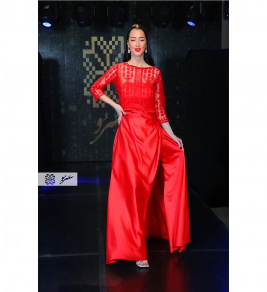 Paleland red dress