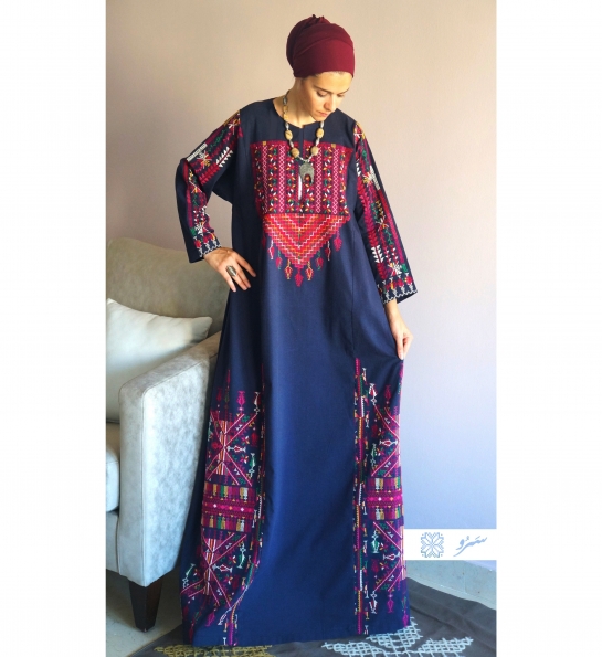 Al Majdal traditional thobe - Gaza area